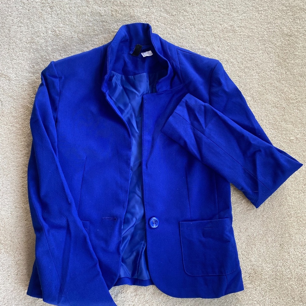 Cobalt Blue Blazer